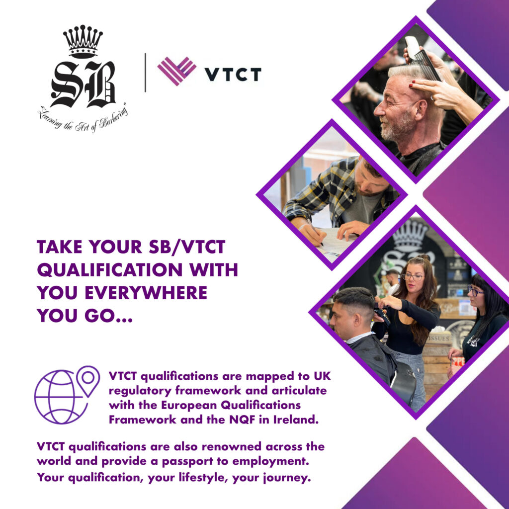 VTCT x SB... Your Qualification, Your Lifestyle, Your Journey SB